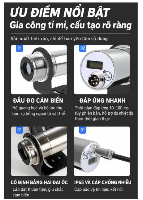 ưu điểm cảm biến hồng ngoại TTPSS-NT